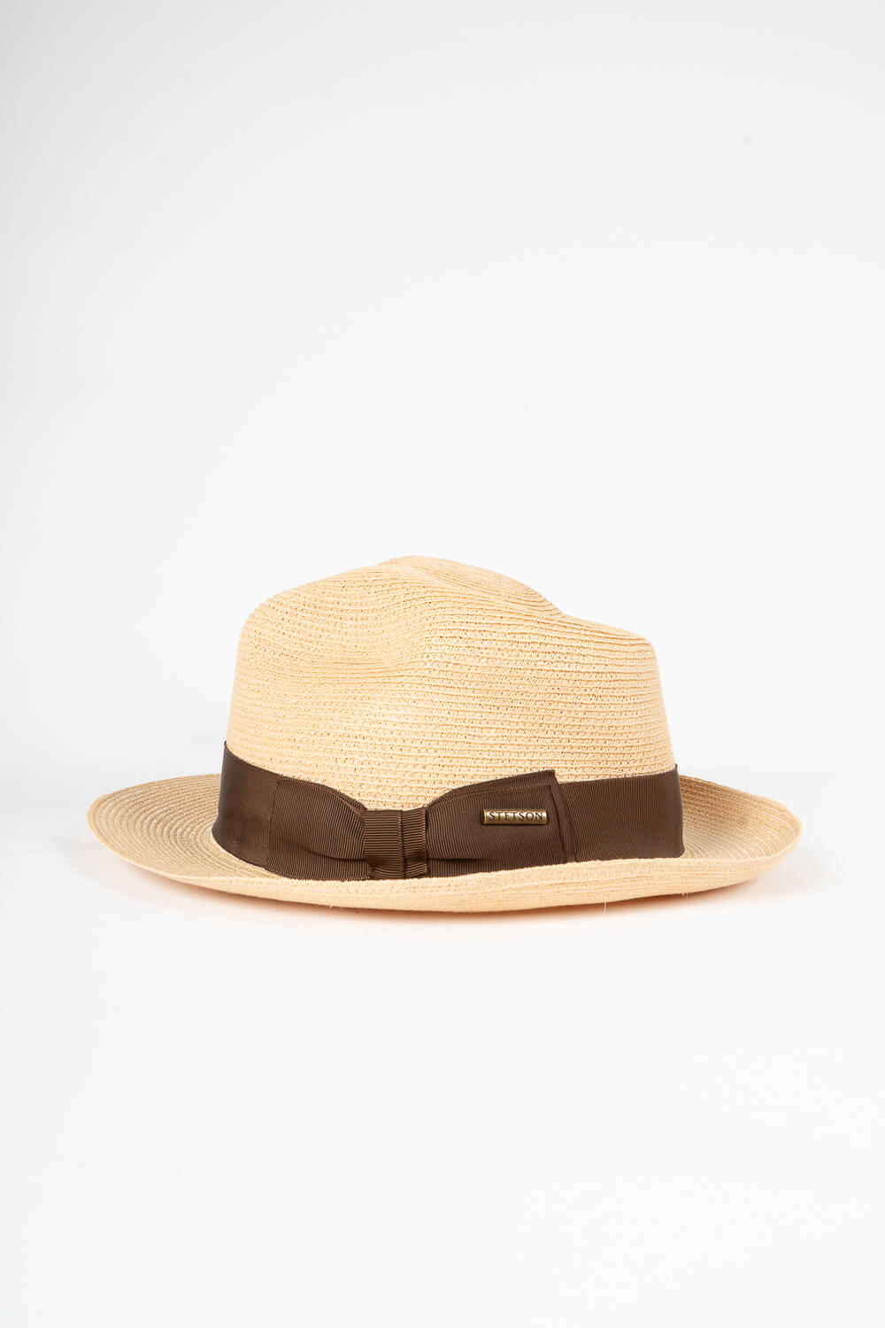 Kendrick Fedora Hemp Hat Brown/Beige