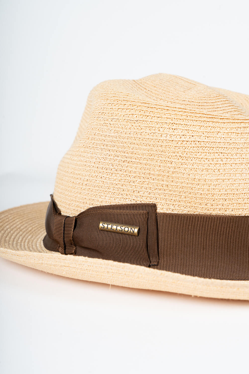 Kendrick Fedora Hemp Hat Brown/Beige