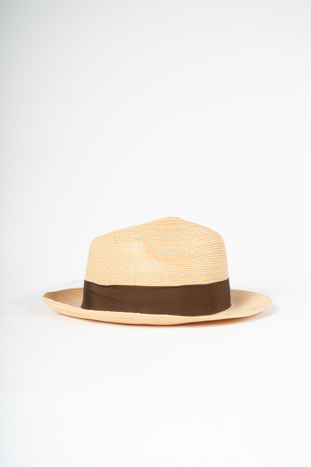 Kendrick Fedora Hemp Hat Brown/Beige