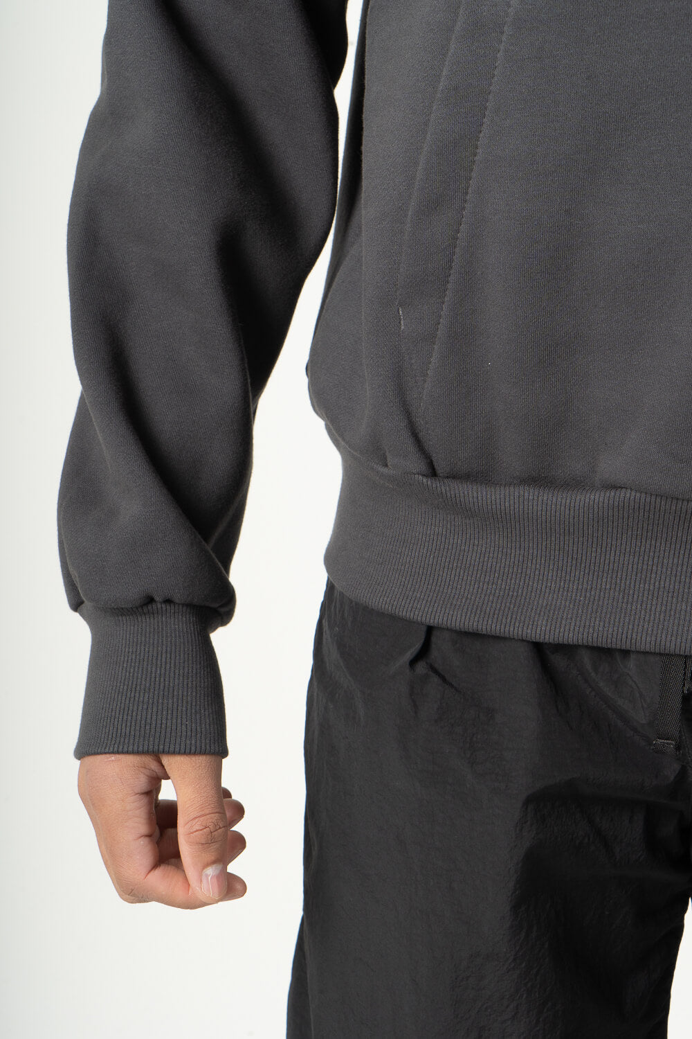 Kiss Picasso Hoodie Charcoal