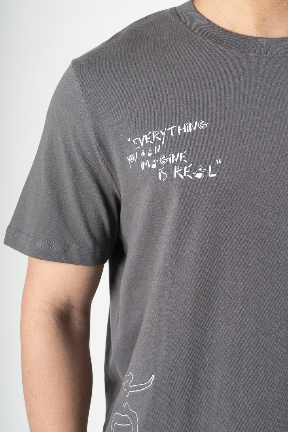 Kiss Picasso T-Shirt Grey