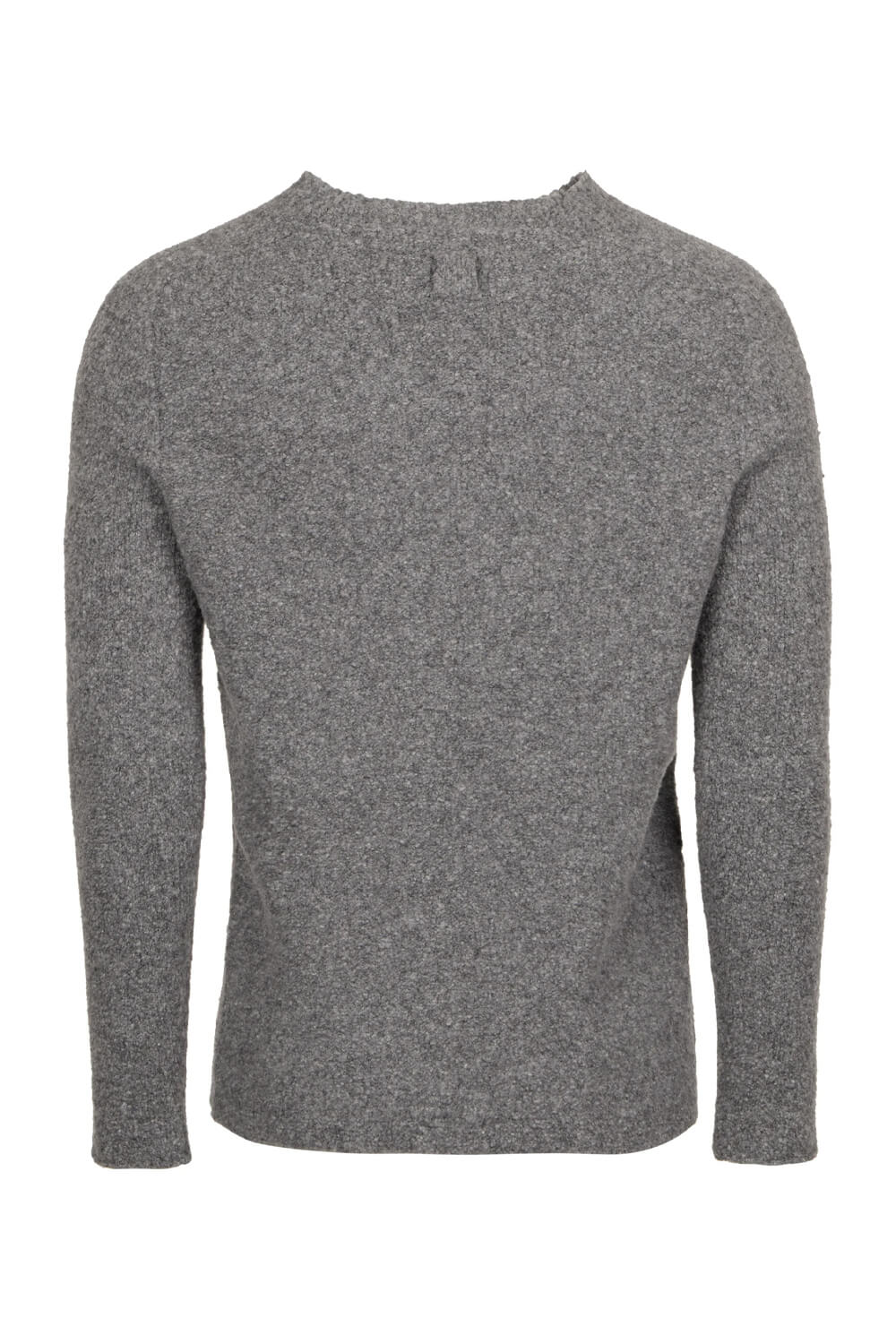 Lana Wool Textured Effect Sweater Grey
