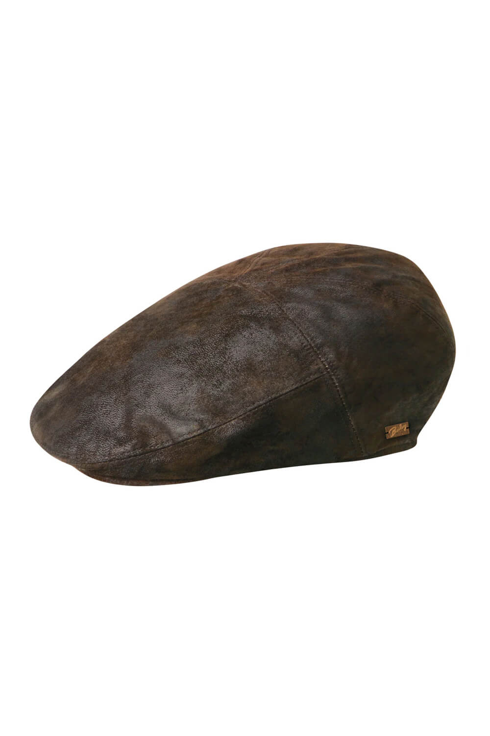 Lazar Flat Cap Dark Brown