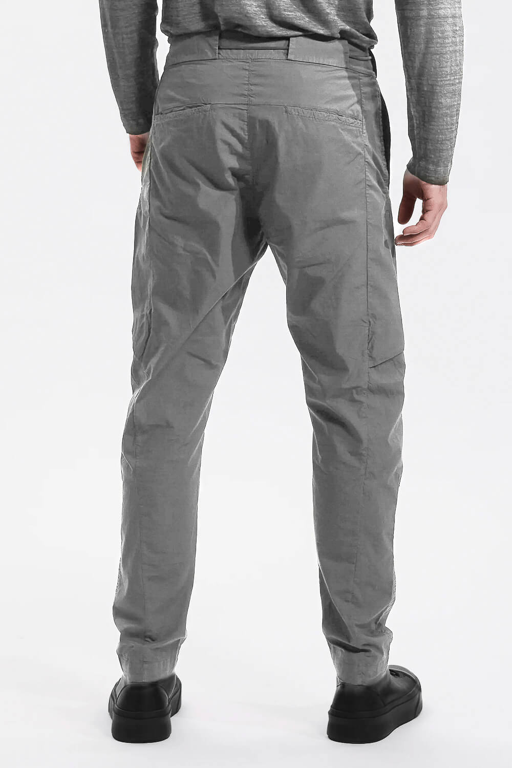Lightweight Cotton Cargo Trouser Grey