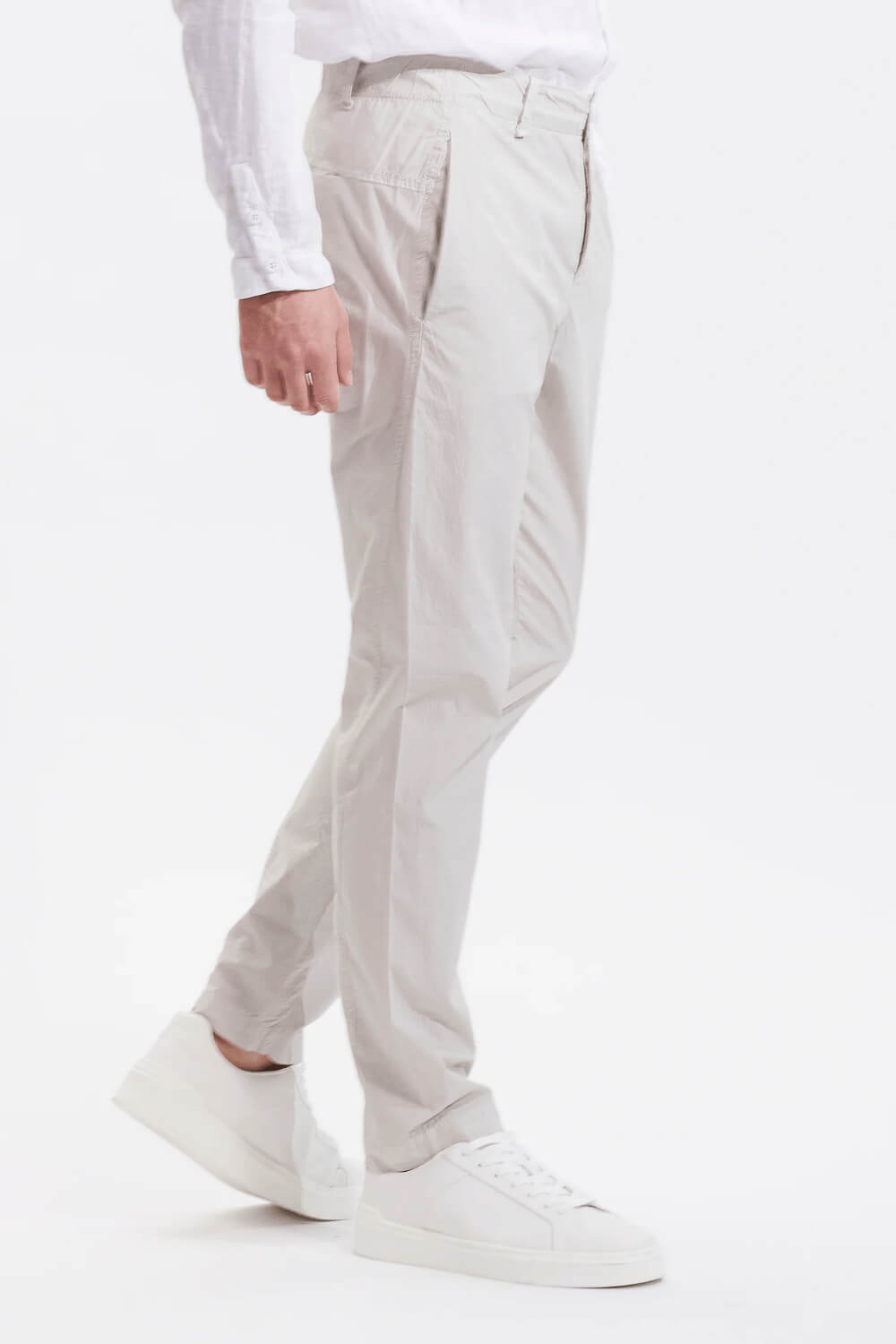 Lightweight Cotton Chino Beige