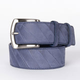 Linear Design Fiba Belt Blue