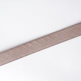 Linear Design Fiba Belt Taupe