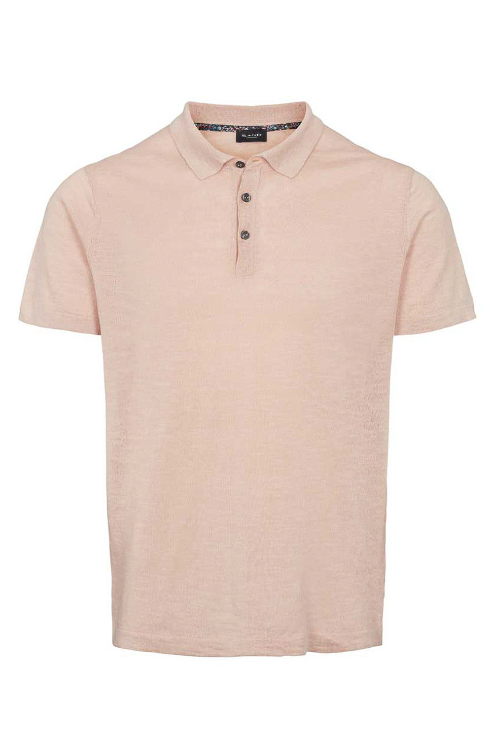 Linen Rico Polo Pink