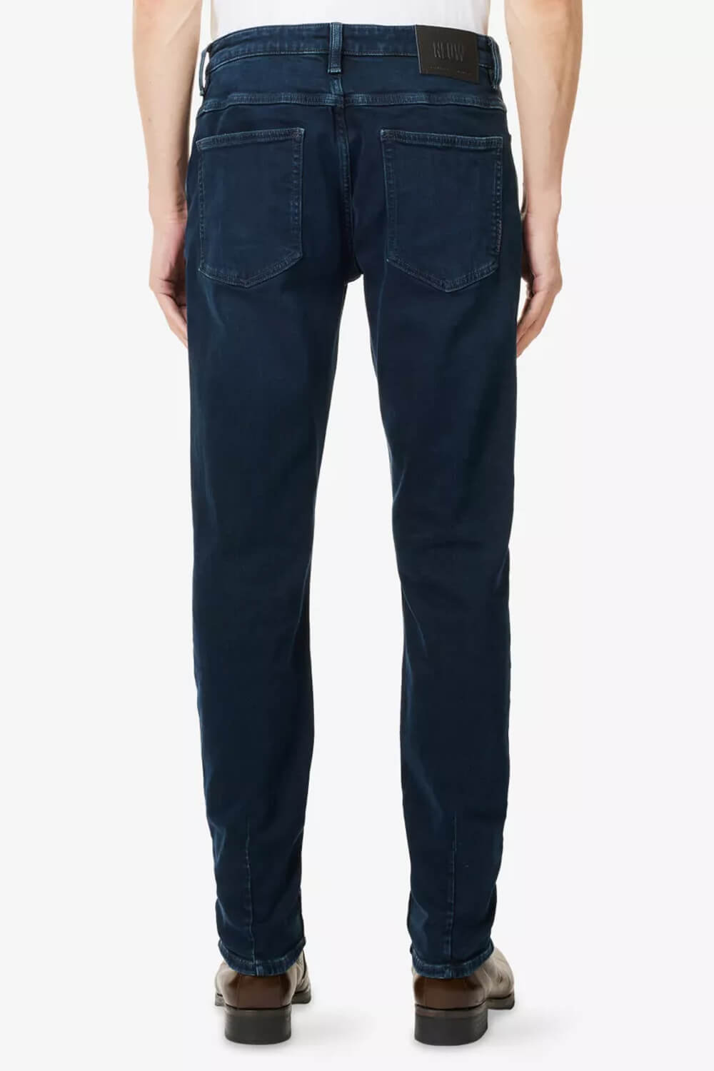 Lou Silm Fit Wyatt Overdye Jeans Indigo Blue