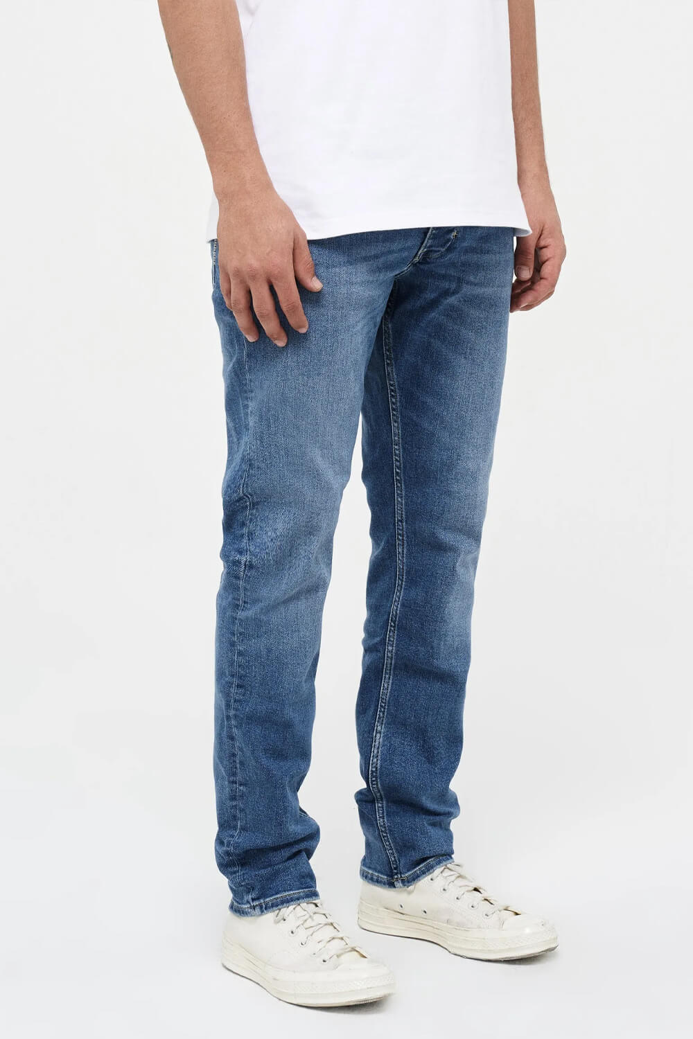 Lou Slim Fit Del Mar Jeans Mid Blue