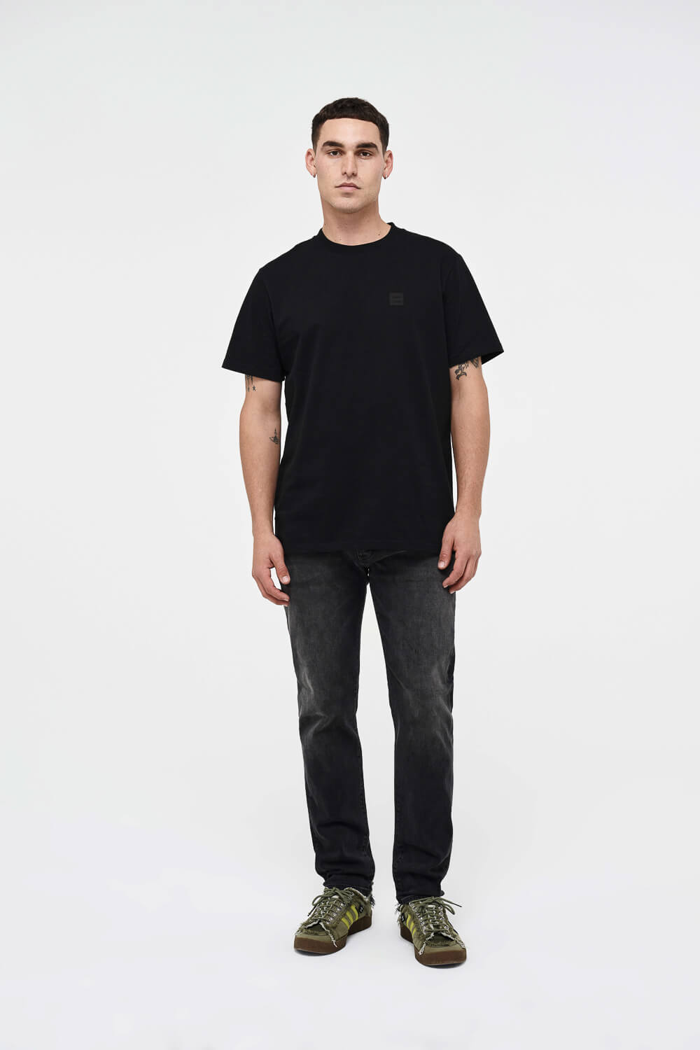 Lou Slim Fit Moonshake Jeans Dark Grey