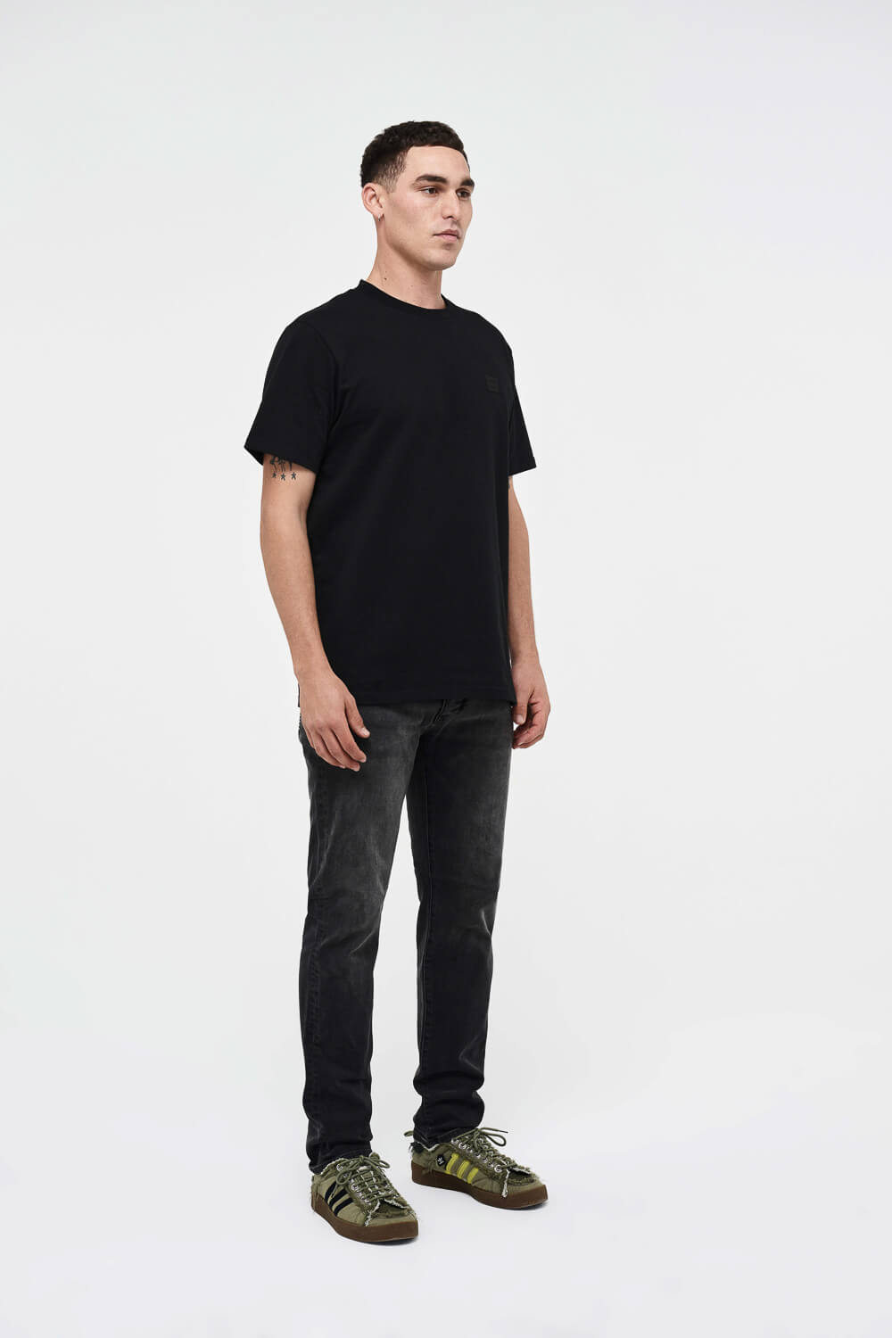 Lou Slim Fit Moonshake Jeans Dark Grey