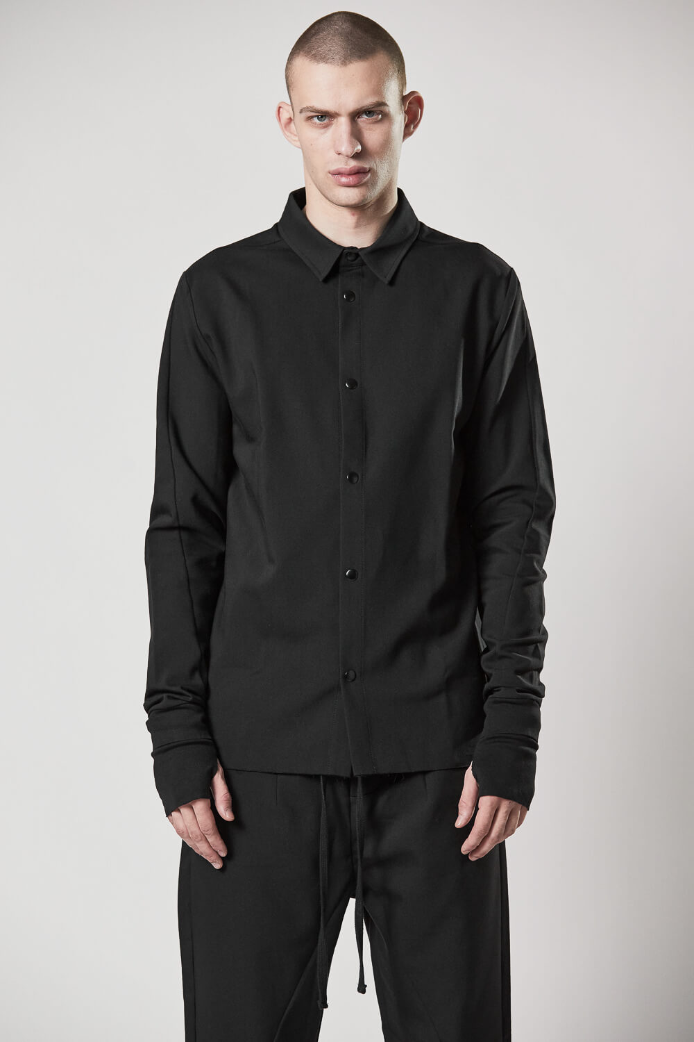 M H 156 Overshirt Black