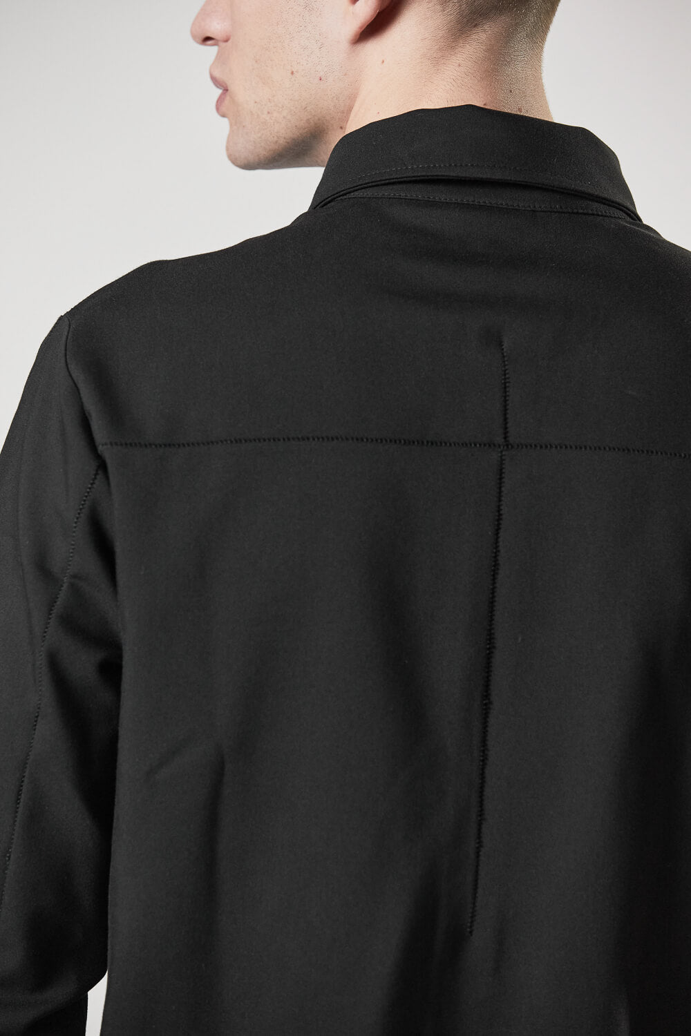 M H 156 Overshirt Black