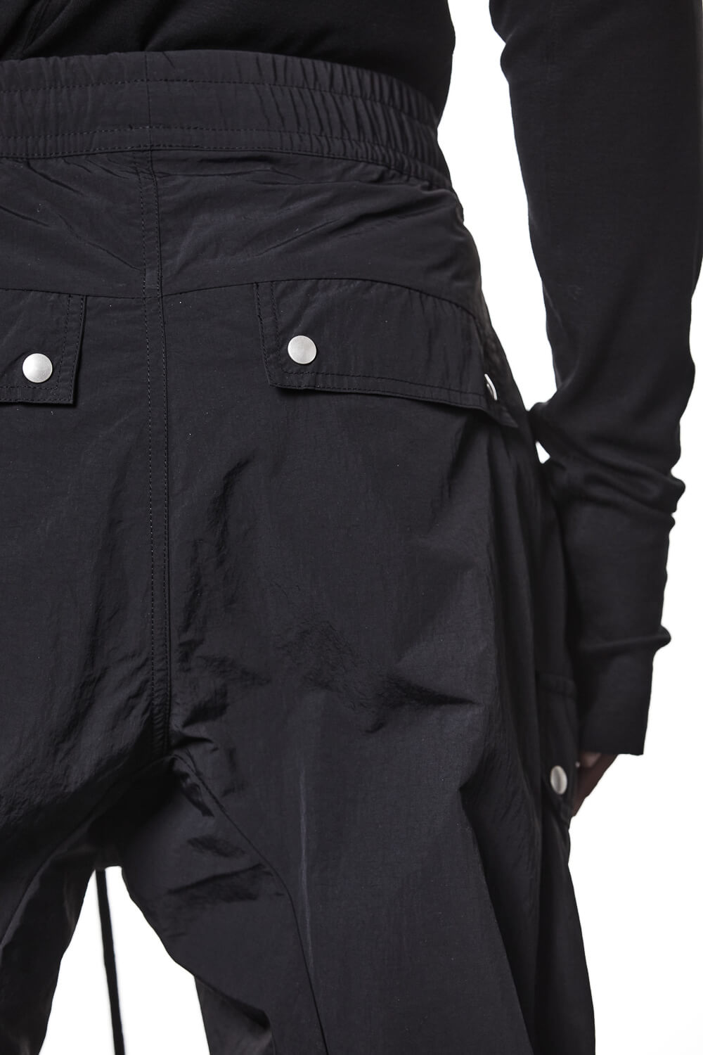 M P 26 Flap Pockets Cargo Pants Black
