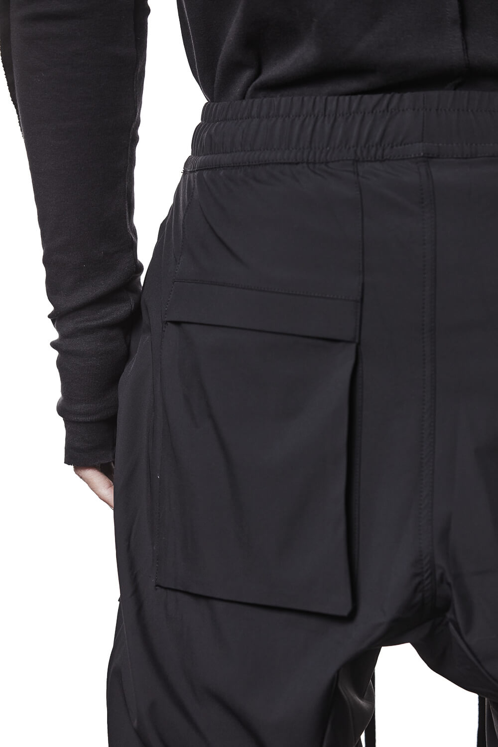 M P 27 Woven Cargo Trousers Black
