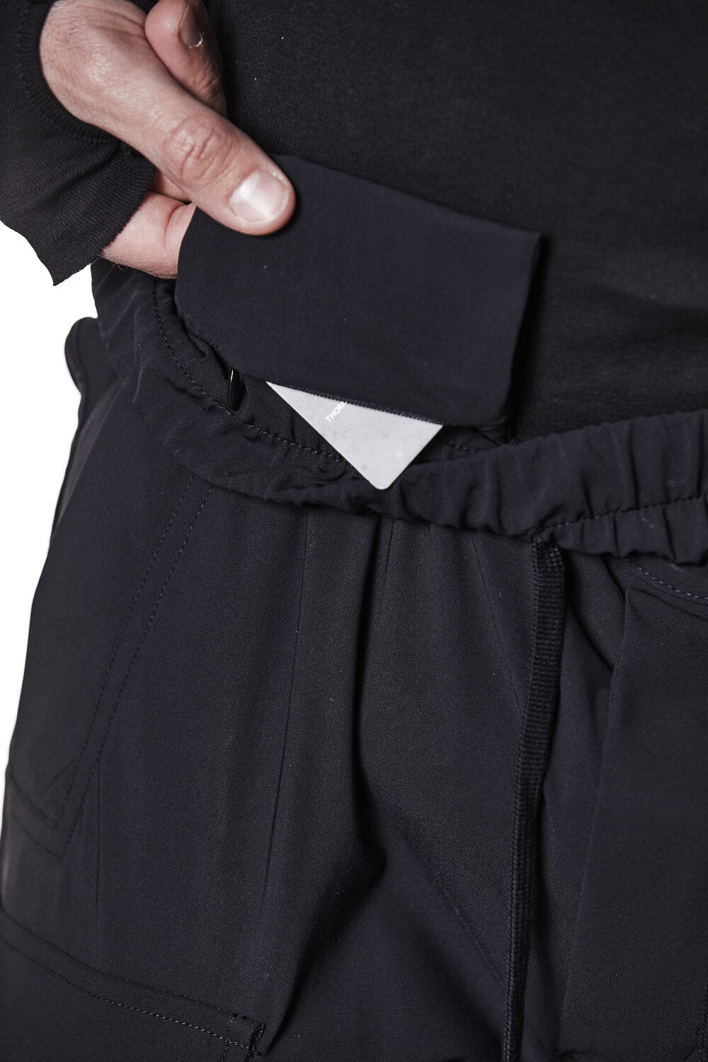 M P 31 Slim Fit Cargo Pants Black