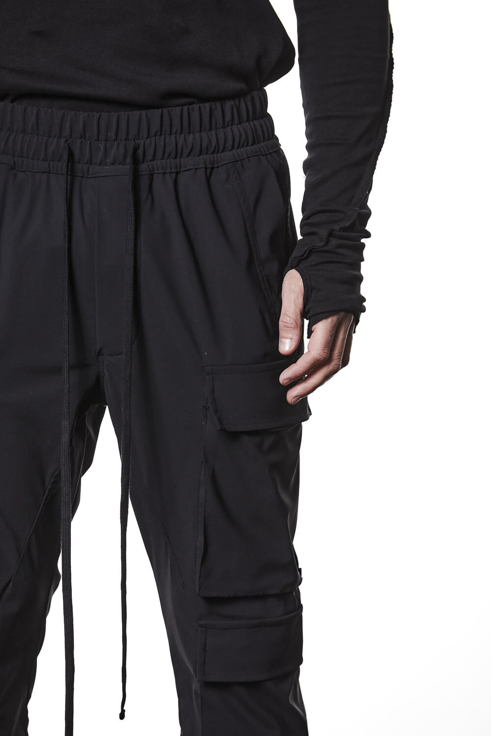 M P 31 Slim Fit Cargo Pants Black