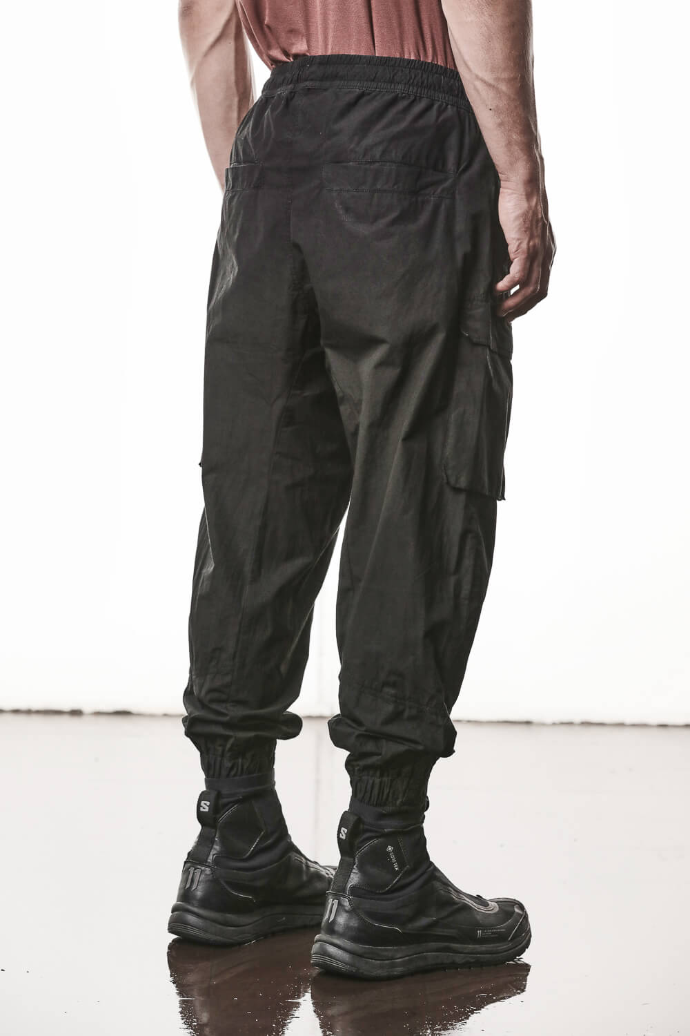 M P 41 Cargo Pocket Trousers Black