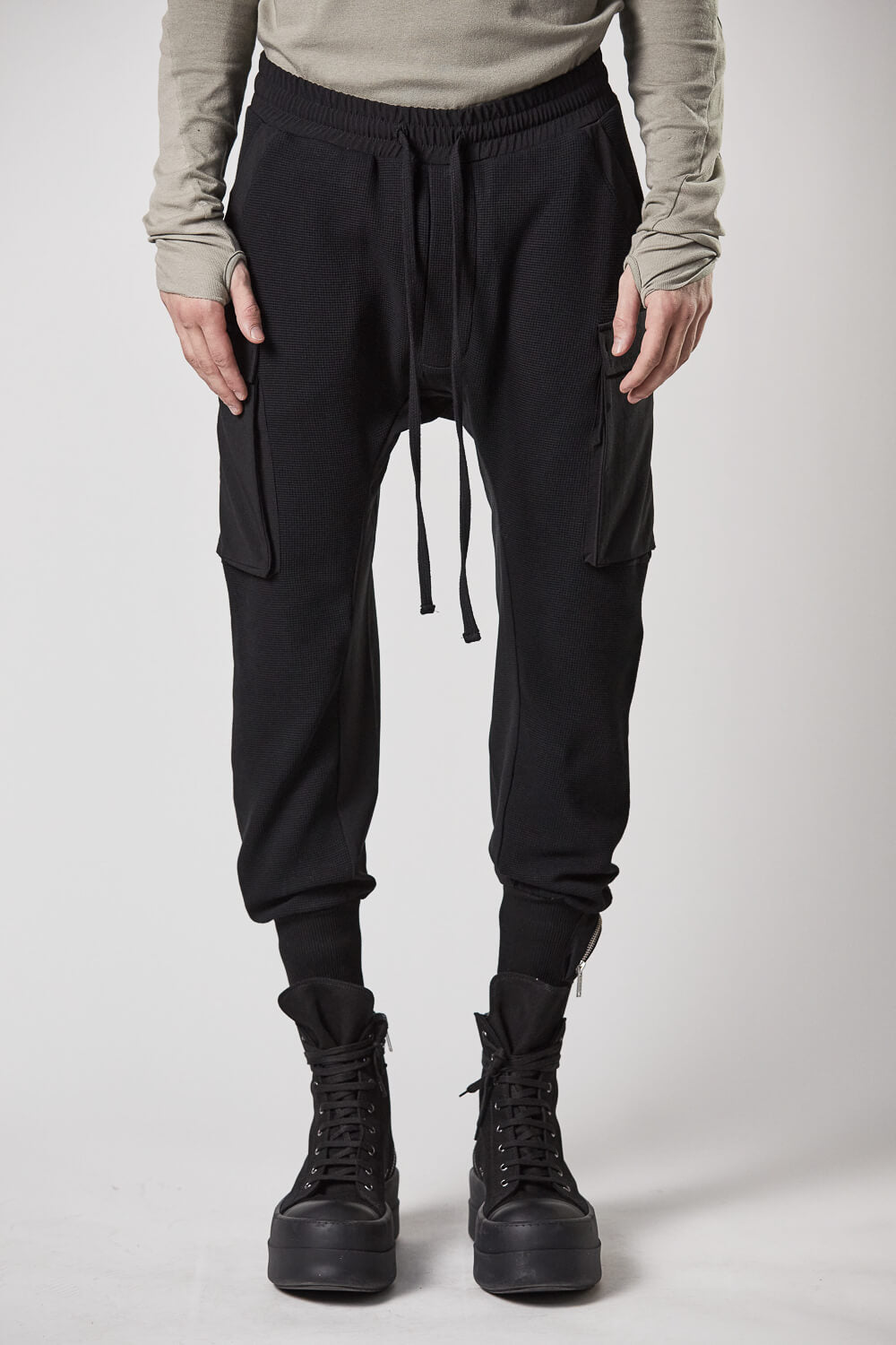 M ST 448 Cargo Sweatpants Black