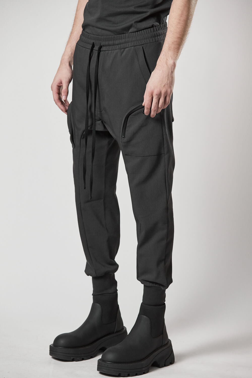 M ST 460 Woven Cargo Pants Grey