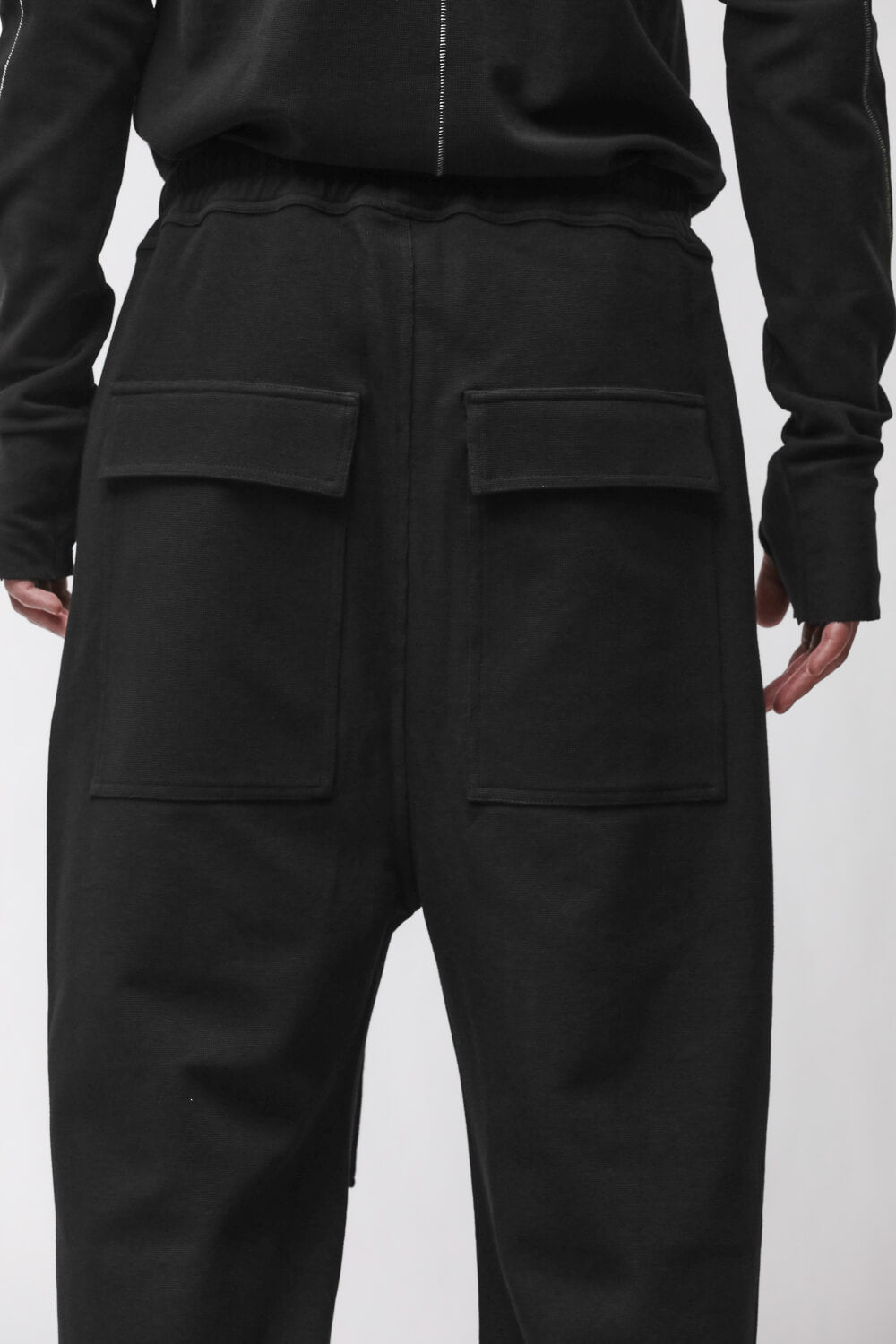 M ST 534 Wide Leg Trousers Black