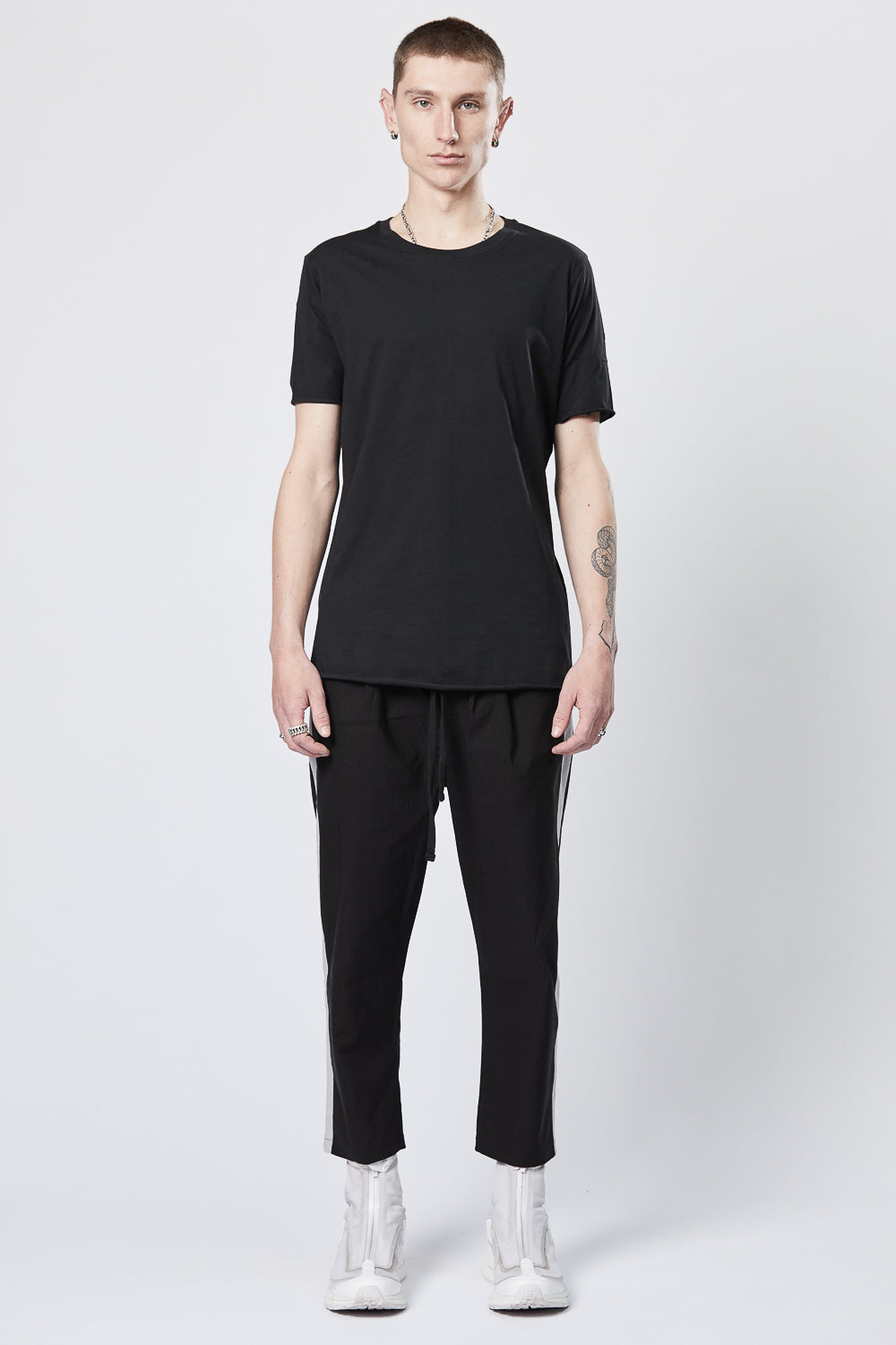 M TS 784 Slim Fit Cotton T-Shirt Black
