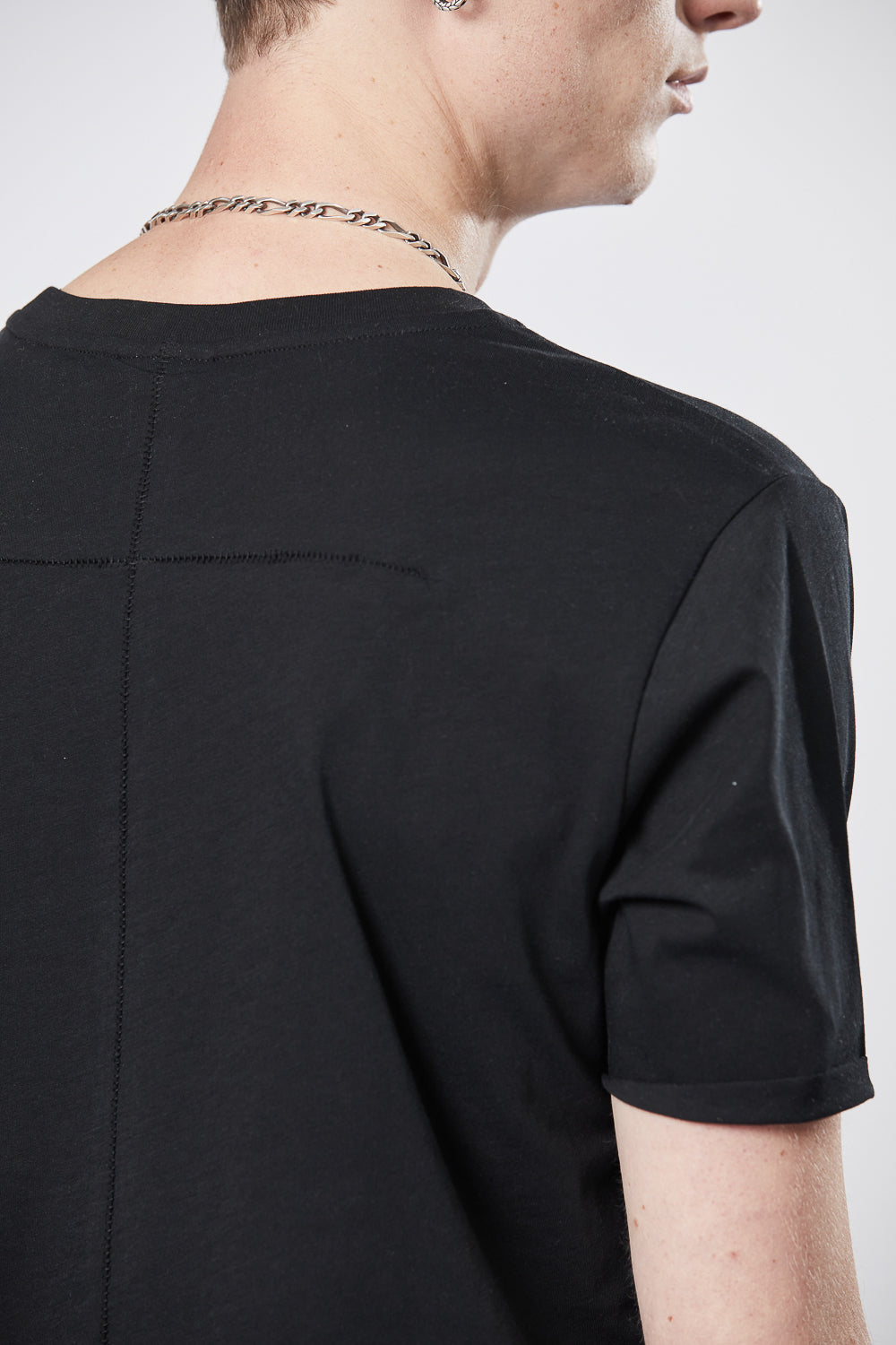 M TS 784 Slim Fit Cotton T-Shirt Black