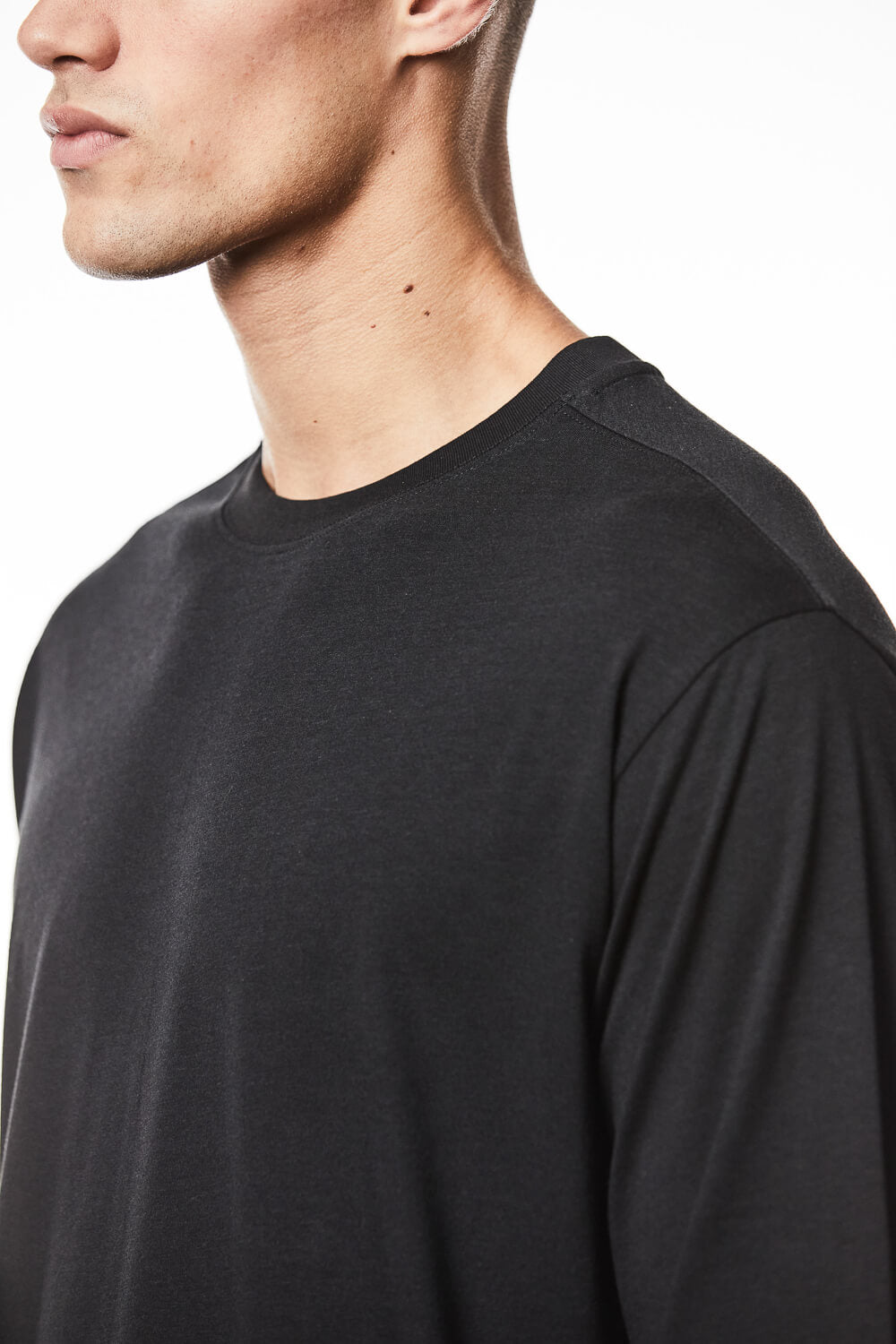 M TS 839 Printed Relaxed Fit T-Shirt Black