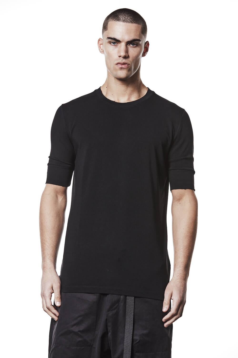 M TS 903 Round Neck T-Shirt Black