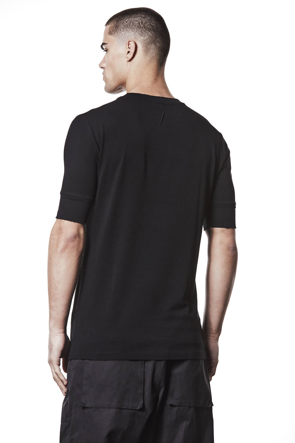 M TS 903 Round Neck T-Shirt Black