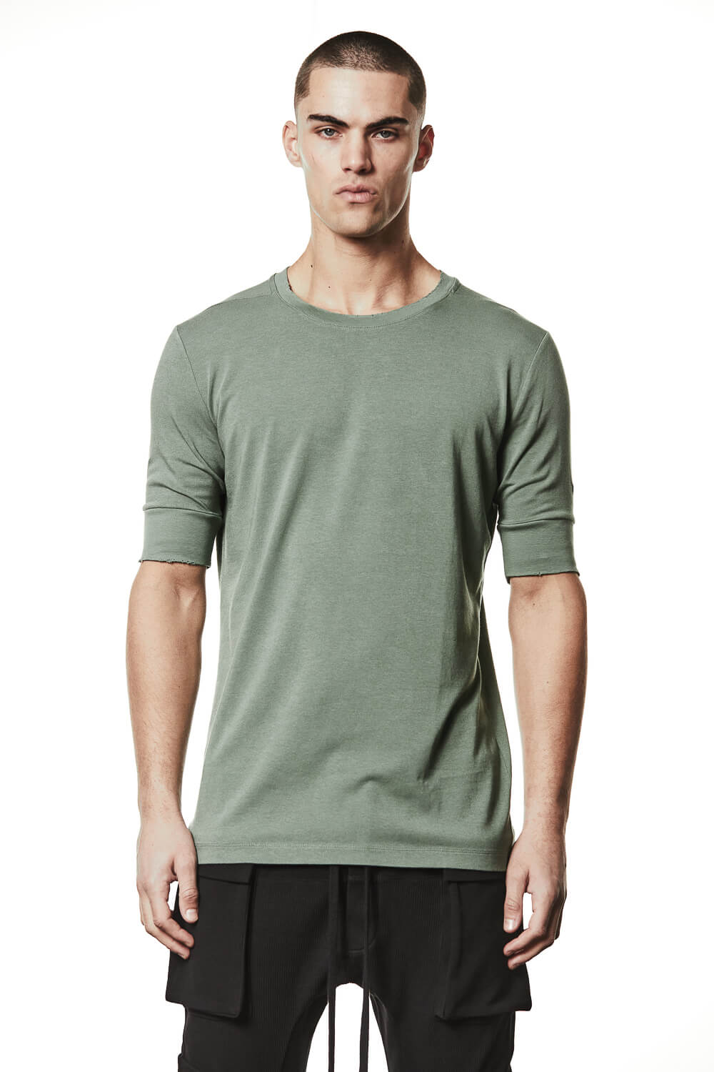 M TS 903 Round Neck T-Shirt Green