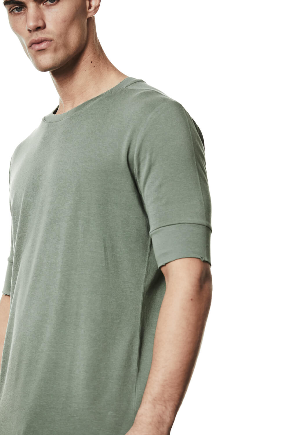 M TS 903 Round Neck T-Shirt Green