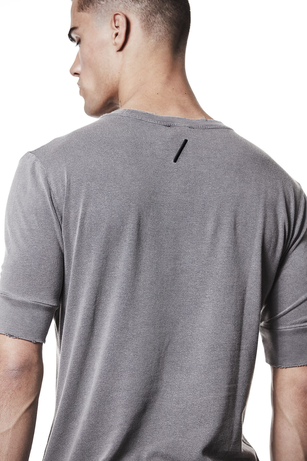 M TS 903 Round Neck T-Shirt Grey