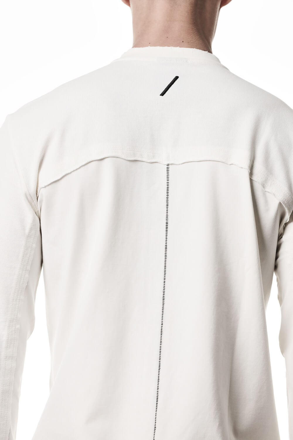 M TS 911 Ribbed Collar Shirt Cream