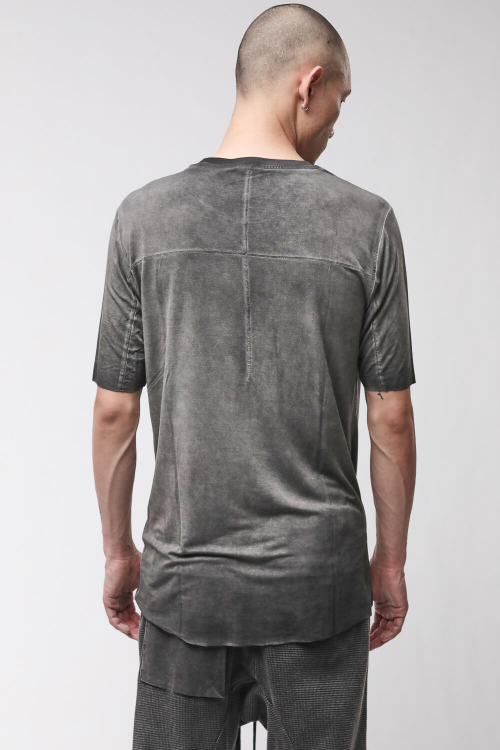 M TS 973 Round Neck T-Shirt Grey