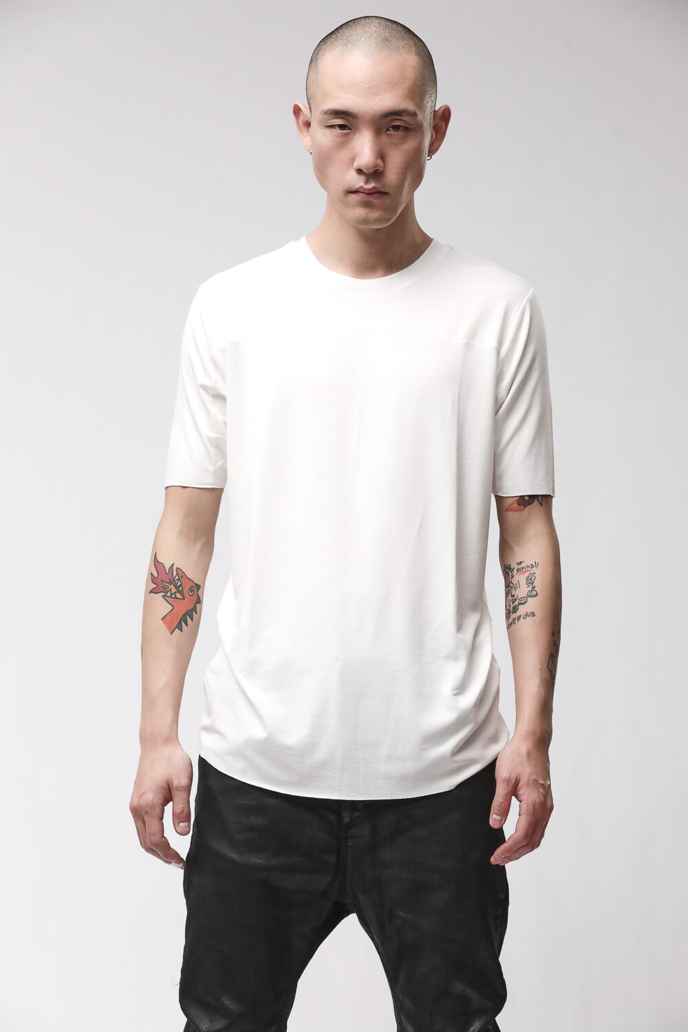M TS 973 Round Neck T-Shirt Off White