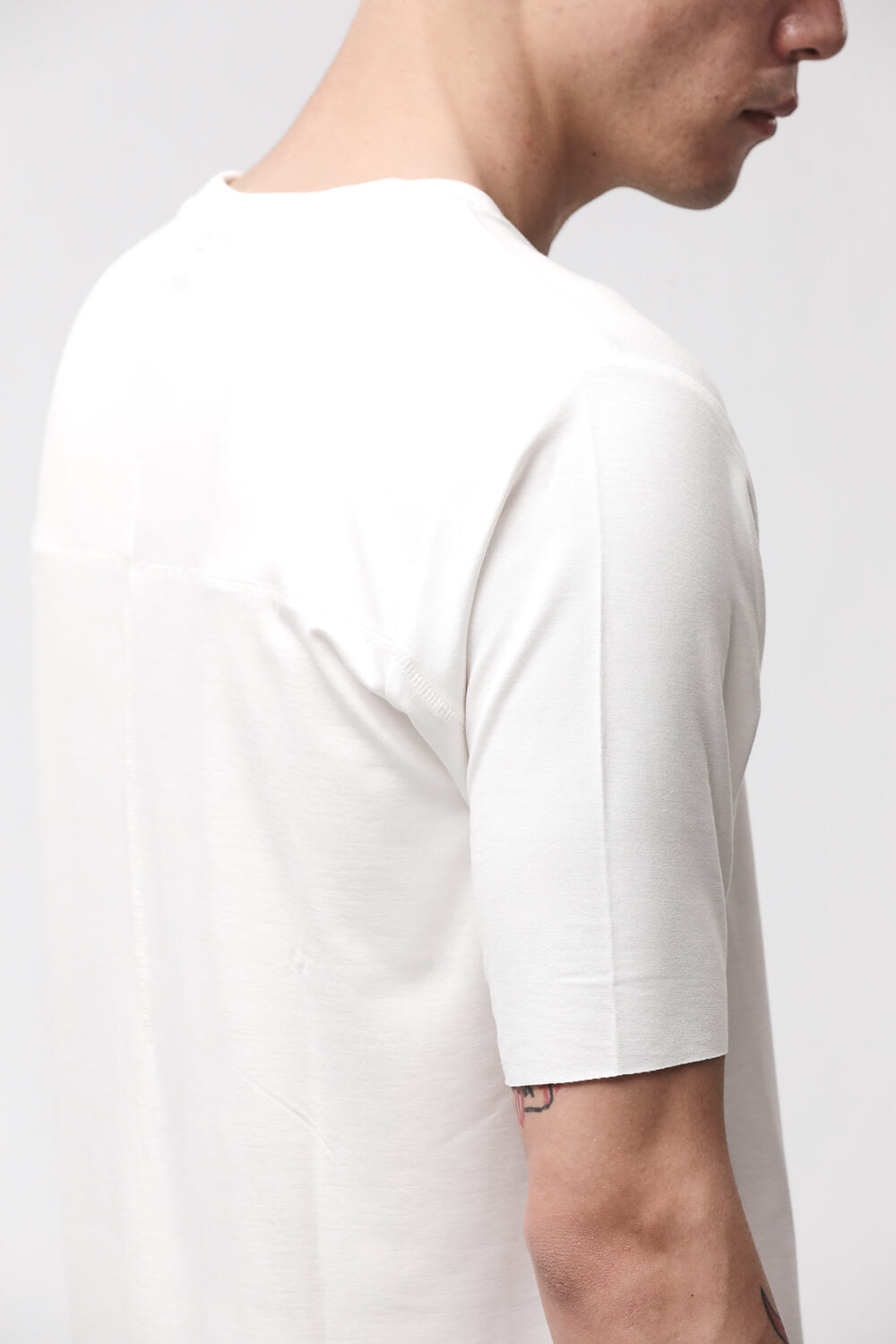 M TS 973 Round Neck T-Shirt Off White
