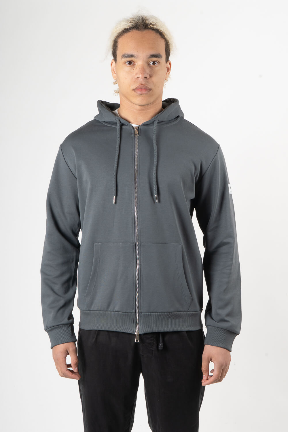 Maradona Hologram Effect Hoodie Grey