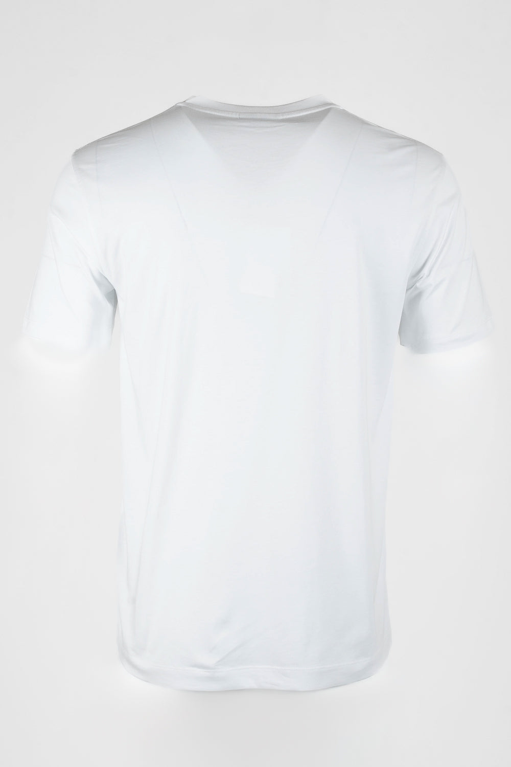 Mercerized Cotton Crewneck T-shirt White