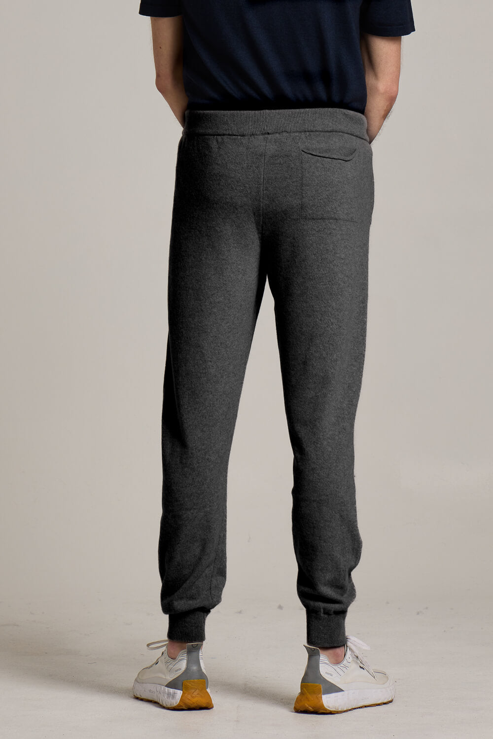 Merino Wool Ultra Fine Sweatpants Charcoal Grey