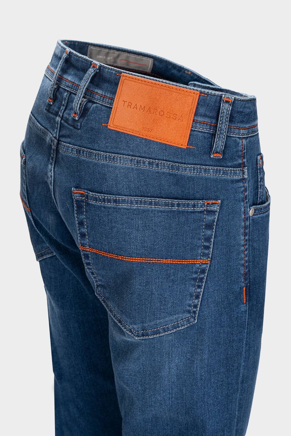 Michelangelo D527 Jean Mid Blue/Orange