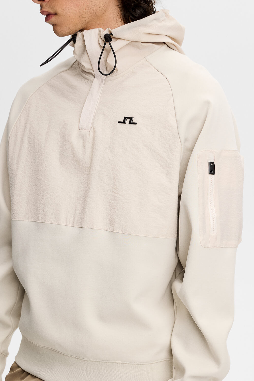 Mijo Hybrid Hoodie Cream