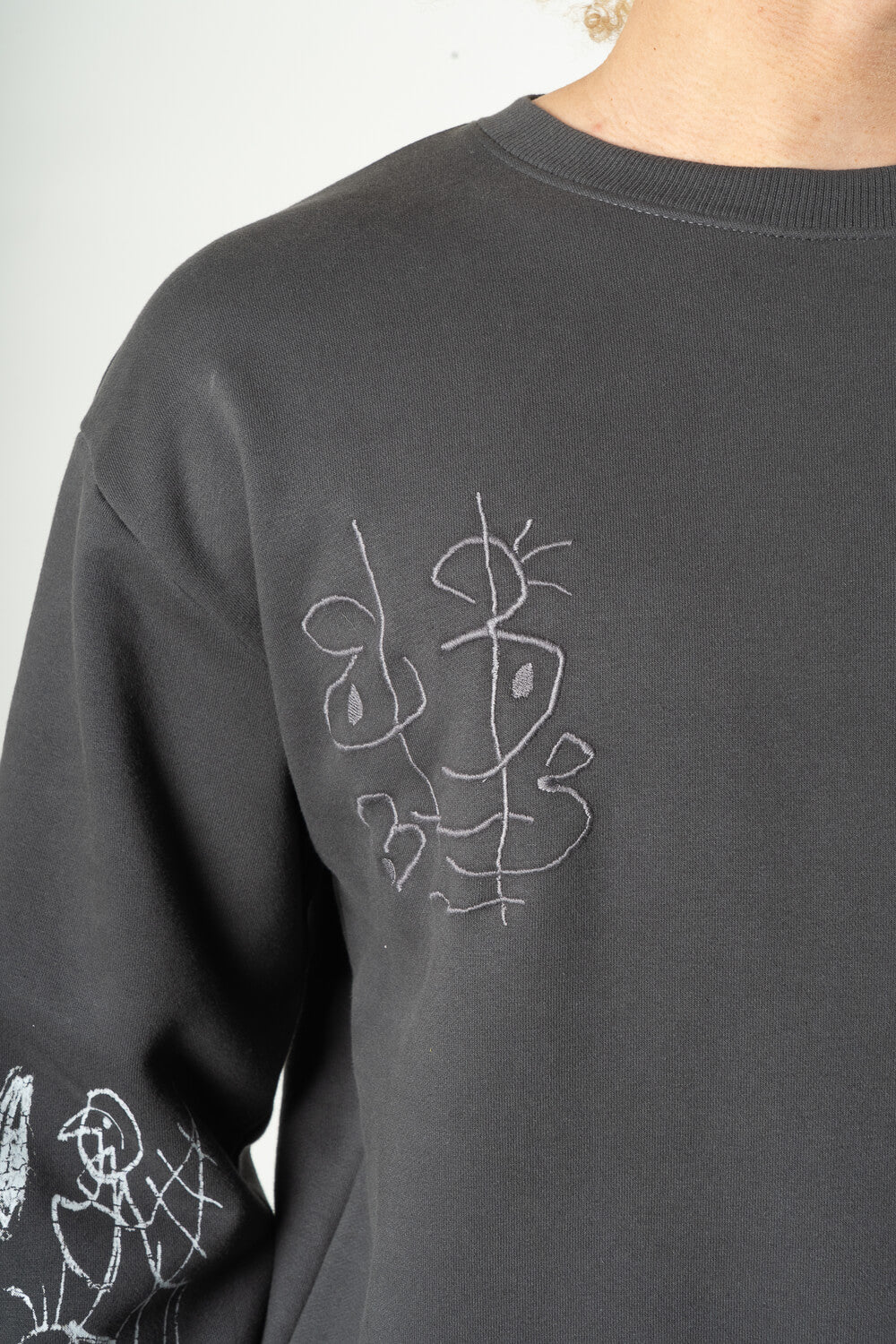 Miro Frenzy Sweatshirt Grey