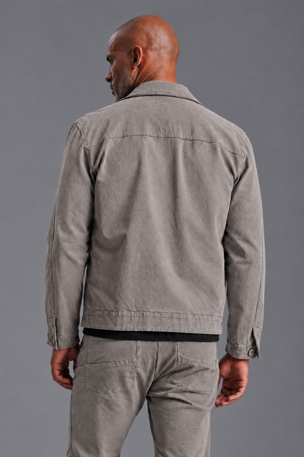 Regular-Fit Jacket/Overshirt In Tencel/Stretch Modal Clay