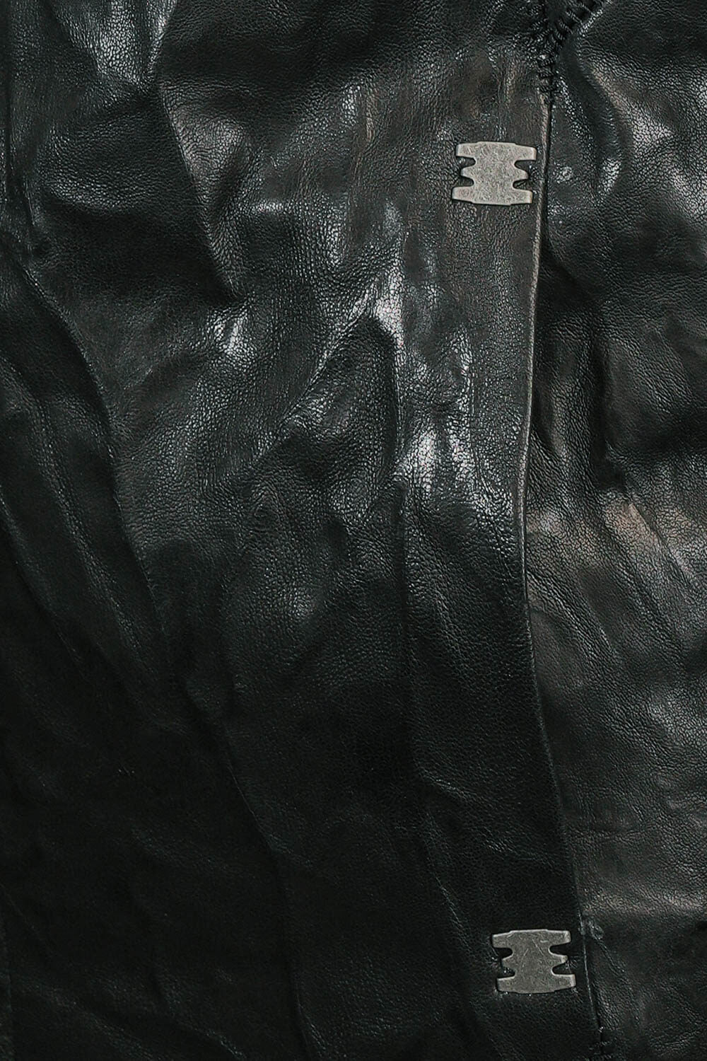 Musculaire Crasse Pouille E25 Leather Jacket Black