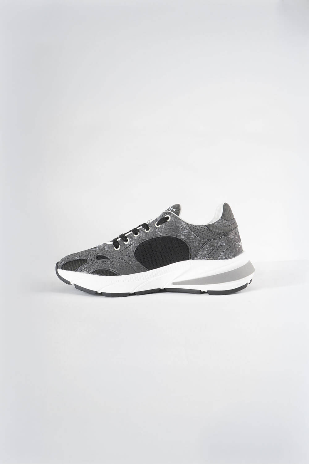 Oboat Eco Mash Sneaker Charcoal/Black