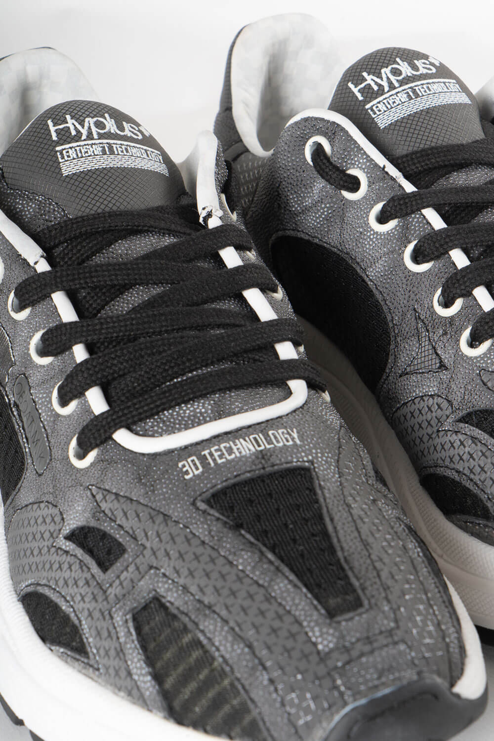 Oboat Eco Mash Sneaker Charcoal/Black
