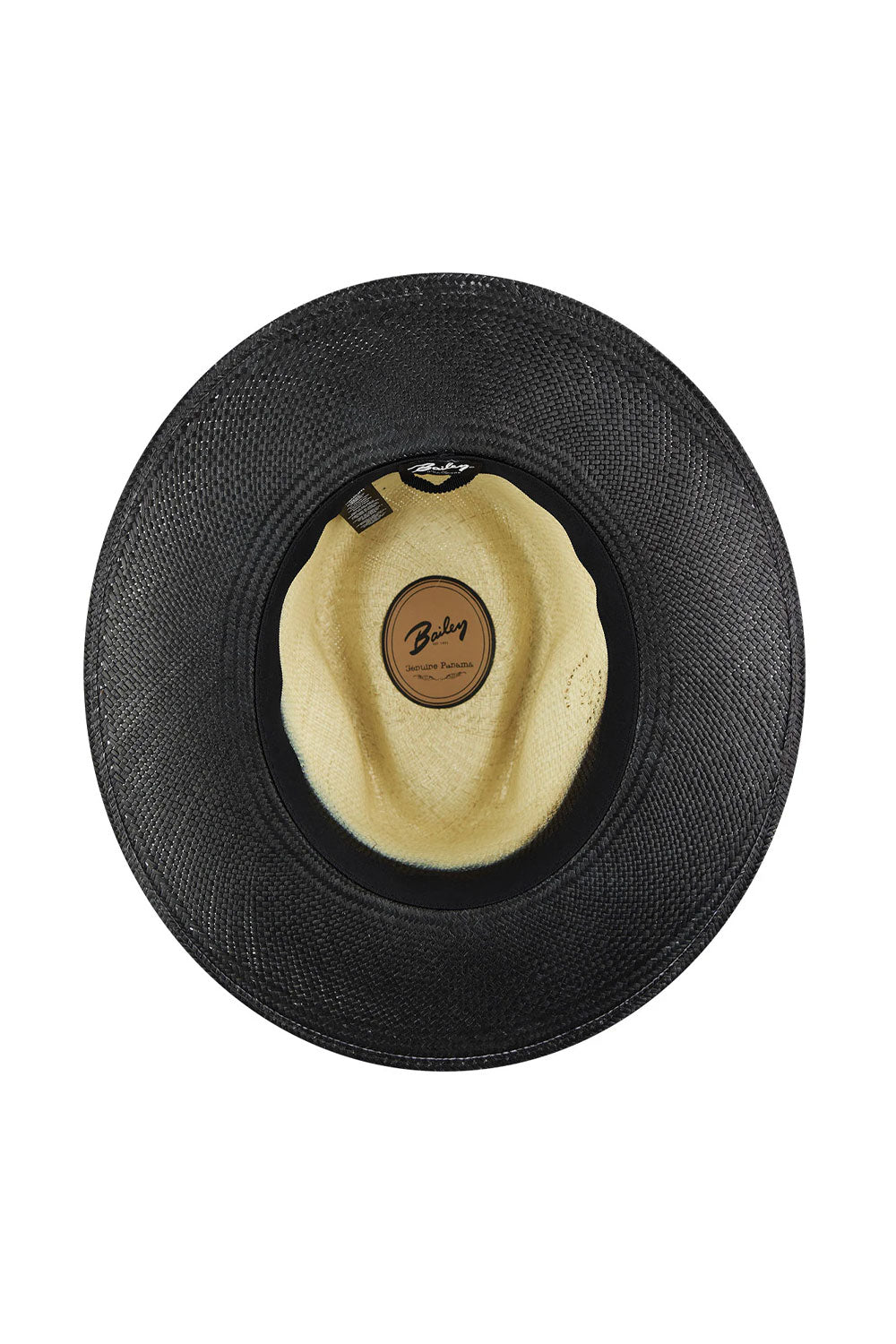 Rask Panama Hat Black