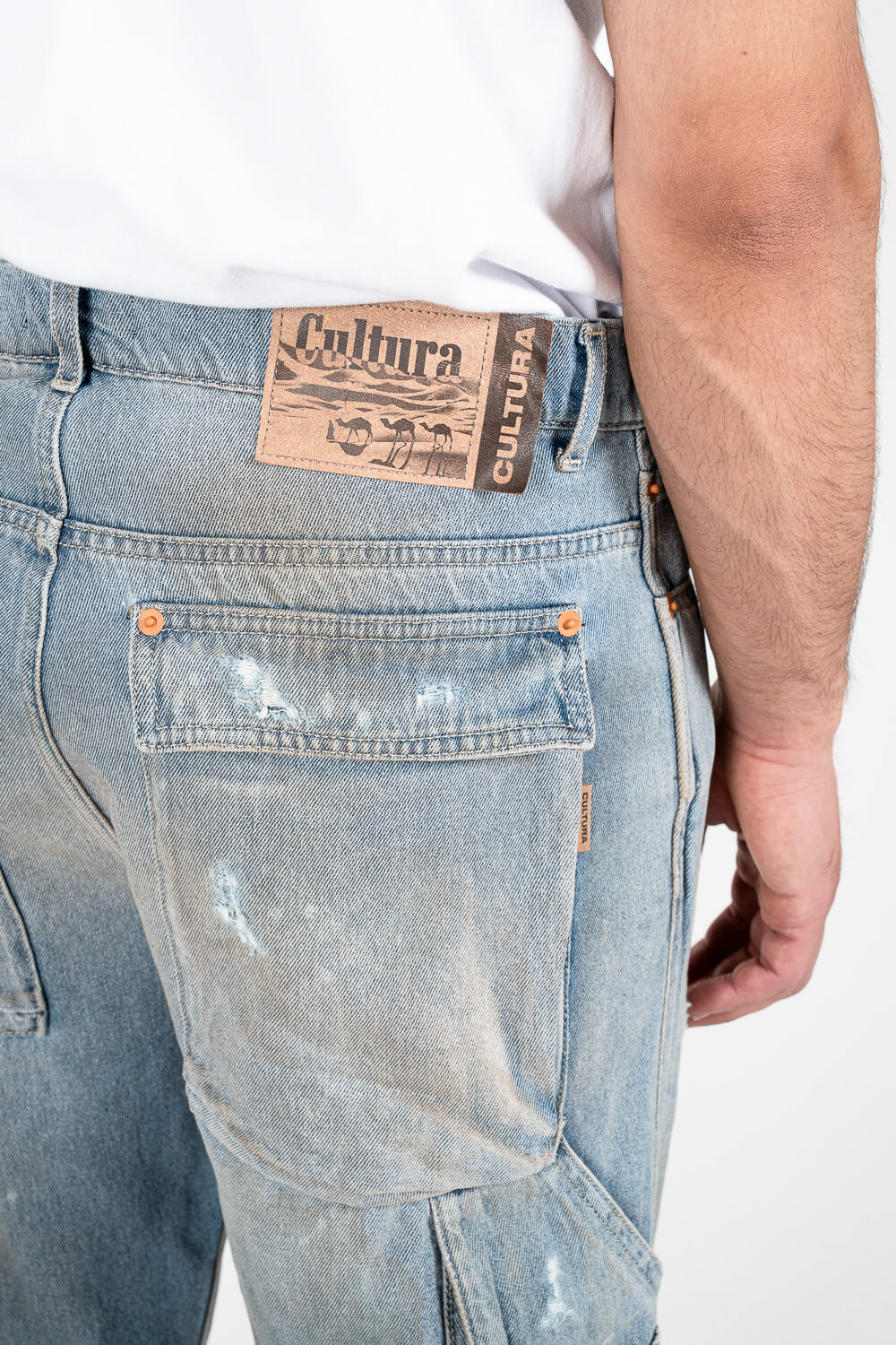 Relaxed Fit Work Jean Blue